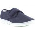 Hobos Mens Canvas Shoe in Blue