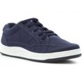 Red Fish Mens Navy Lace Up Canvas Shoe