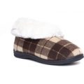 Cushion Walk Womens Check Moccasin Slipper