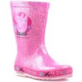 Peppa Pig Kids Pink Sparkle Wellington Boot