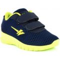 Gola Boys Blue And Yellow Easy Fasten Trainer
