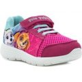 Paw Patrol Kids Pink Touch Fasten Trainer