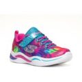 Skechers Girls Multi Coloured Speed Lace Trainer