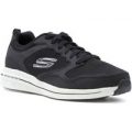 Skechers Mens Black Lite Weight Lace Up Trainer