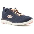 Skechers Lite-Weight Womens Grey Lace Up Trainer