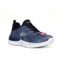 Skechers Womens Blue Speed Lace Trainer