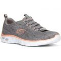 Skechers Womens Grey Speed Lace Trainer