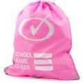Pink Plimsoll Bag with Reflective Panels