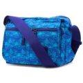 Art Sac Blue Wave Pattern Cross Body Bag