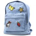 Lilley Kids Pale Denim Applique Backpack
