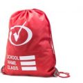 Red Plimsoll Bag with Reflective Panels