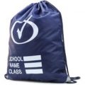 Navy Plimsoll Bag with Reflective Panels