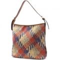 Lilley Multi-Coloured Weave Large Bag