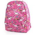 Kids Showerproof Pink Unicorn Backpack