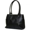Black Wave Detail Handbag