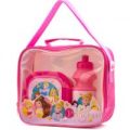 Disney Princess Pink Lunch Bag with Bottle and Box