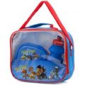 Paw Patrol Kids Blue and Red Lunch Bag