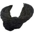 Lilley Womens Black Chenille Snood