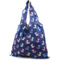 Blue Unicorn Foldaway Shopping Bag