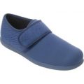 Cosyfeet James Extra Roomy Men’s Fabric Shoes – Navy 9