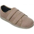 Cosyfeet Steven Extra Roomy Men’s Fabric Shoes – Hessian 13