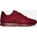 Marion Running Trainer In Burgundy Faux Suede, Red