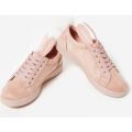 Ruby Bunny Trainers In Pink Faux Suede, Pink