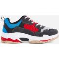 Elijah Chunky Trainer In Red And Blue, Red