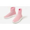 Mercury Ankle Trainer In Pink Knit, Pink