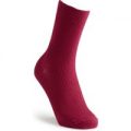 Cosyfeet Extra Roomy Cotton-rich Softhold Socks – Aubergine M
