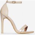 Emerson Barely There Heel In Nude Patent, Nude