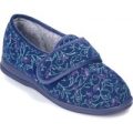 Cosyfeet Holly Extra Roomy Women’s Slippers – Navy 3