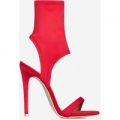 Glenn Cuff Heel In Red Lycra, Red