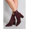Grizzly Sock Fit Boots, Burgundy