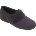 Cosyfeet Spicy Extra Roomy Women’s Fabric Shoes – Loganberry 7