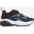Aero Chunky Sole Trainer In Black Camouflage, Black