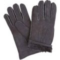 Draper Women’s Sheepskin Gloves – Black – Large