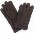 Draper Women’s Sheepskin Gloves – Brown – Large