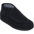 Cosyfeet Robbie Single Slipper Charcoal – Right Foot – Charcoal 9