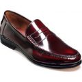 Barker Newington – Burgundy Hi-Shine – F – Medium – 11