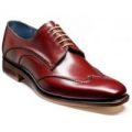 Barker Brooke – Cherry Calf/Brown Welt – F – Medium – 9.5