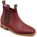 Barker Gina – Plum Waxy Suede – D – Medium – 4