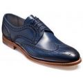 Barker Victor – Navy Hand-Painted – G – Wide – 11.5