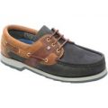 Dubarry Clipper-Navy/Brown Leather-40