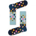 Happy Socks Big Dot Block – Navy – M/L