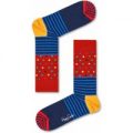 Happy Socks Stripes and Dots – Red – M/L