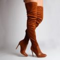 Beatrice Tan Long Boot, Brown