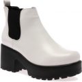 Aria Ankle Boots, White