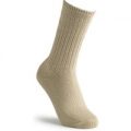 Cosyfeet Extra Roomy Cotton-rich Softhold Mid-weight Seam-free Socks – Oatmeal L