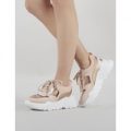 Story Chunky Perspex Trainers, Pink